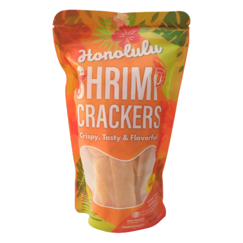 Komodo Foods Shrimp Crackers (Kerupuk Udang) – Authentic Indonesian Delicacy Made from Fresh Shrimp