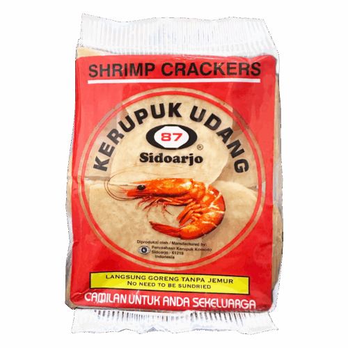 Komodo Foods 87 GK Shrimp Crackers (Kerupuk Udang) – Authentic Indonesian Delicacy Made from Fresh Shrimp