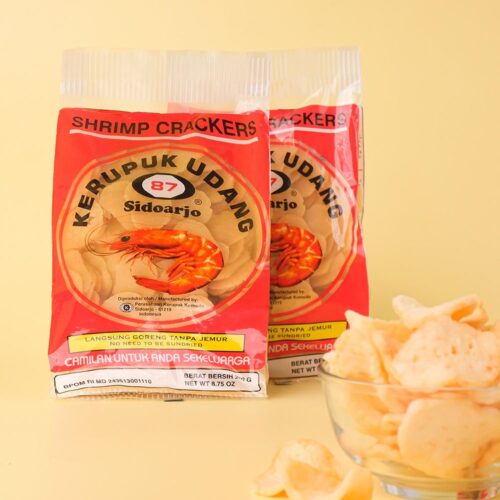 Komodo Foods Shrimp Crackers (Kerupuk Udang) – Authentic Indonesian Delicacy Made from Fresh Shrimp