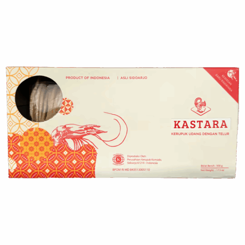 Kerupuk Udang Kastara dari Komodo Foods – Makanan Khas Indonesia yang Terbuat dari Udang Segar