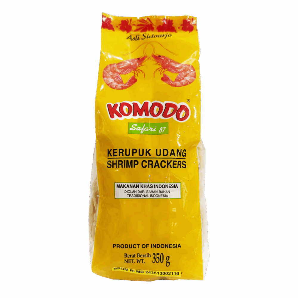 Kerupuk Udang Komodo Foods Safari – Makanan Khas Indonesia yang Terbuat dari Udang Segar