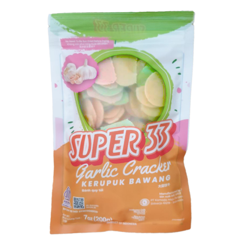 Komodo Foods Kerupuk Bawang - Camilan Renyah dan Gurih dengan Rasa Bawang Putih yang Kuat