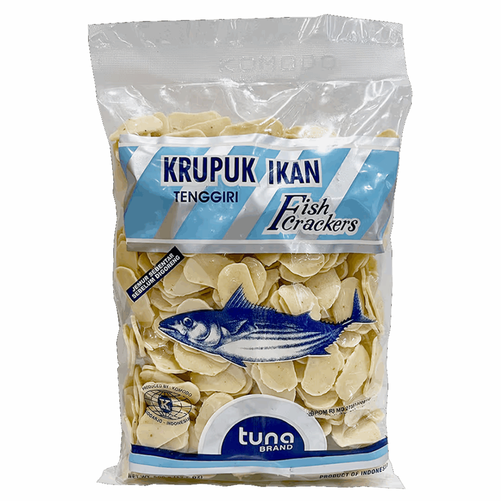 Komodo Foods Kerupuk Ikan - Camilan Indonesia yang Renyah dan Lezat